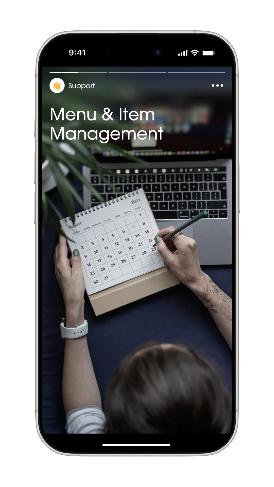 In-app guidance, image 1, slide 2
