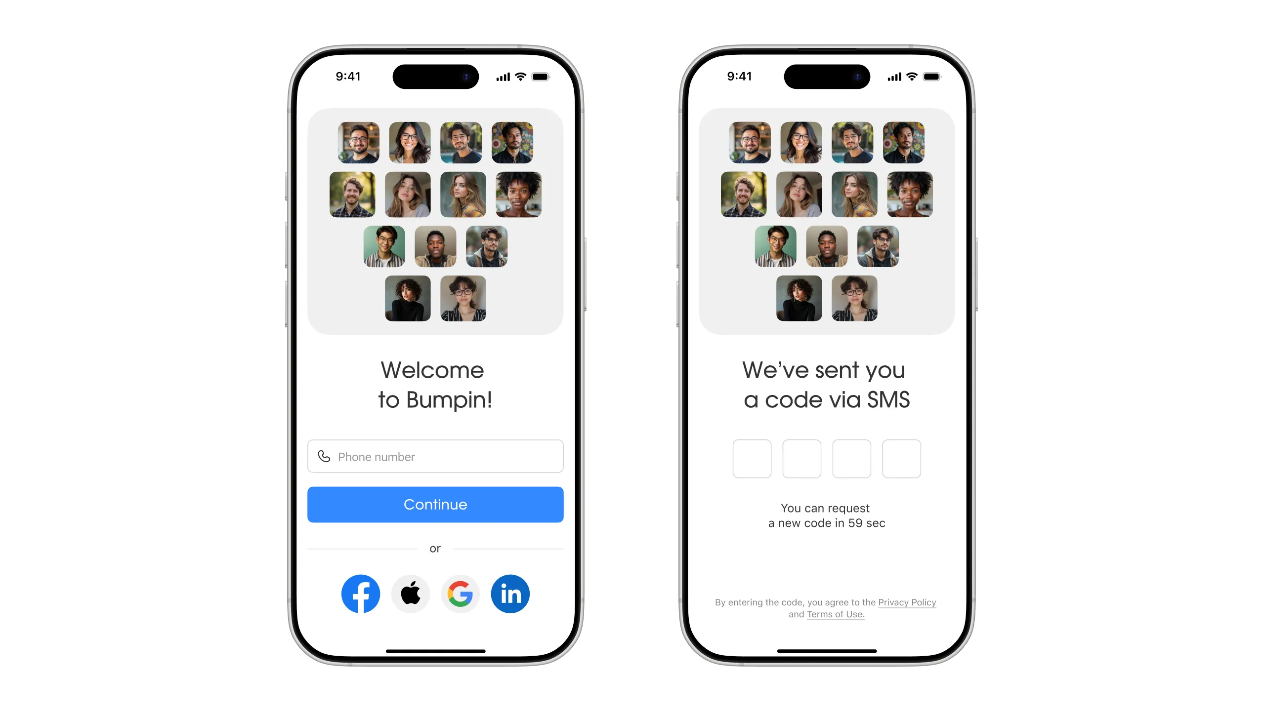 A more flexible sign-in screen, image 1