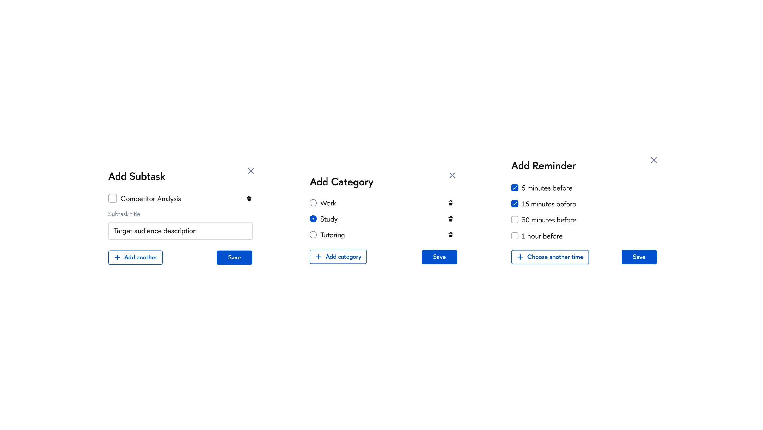 Task creation, image 2