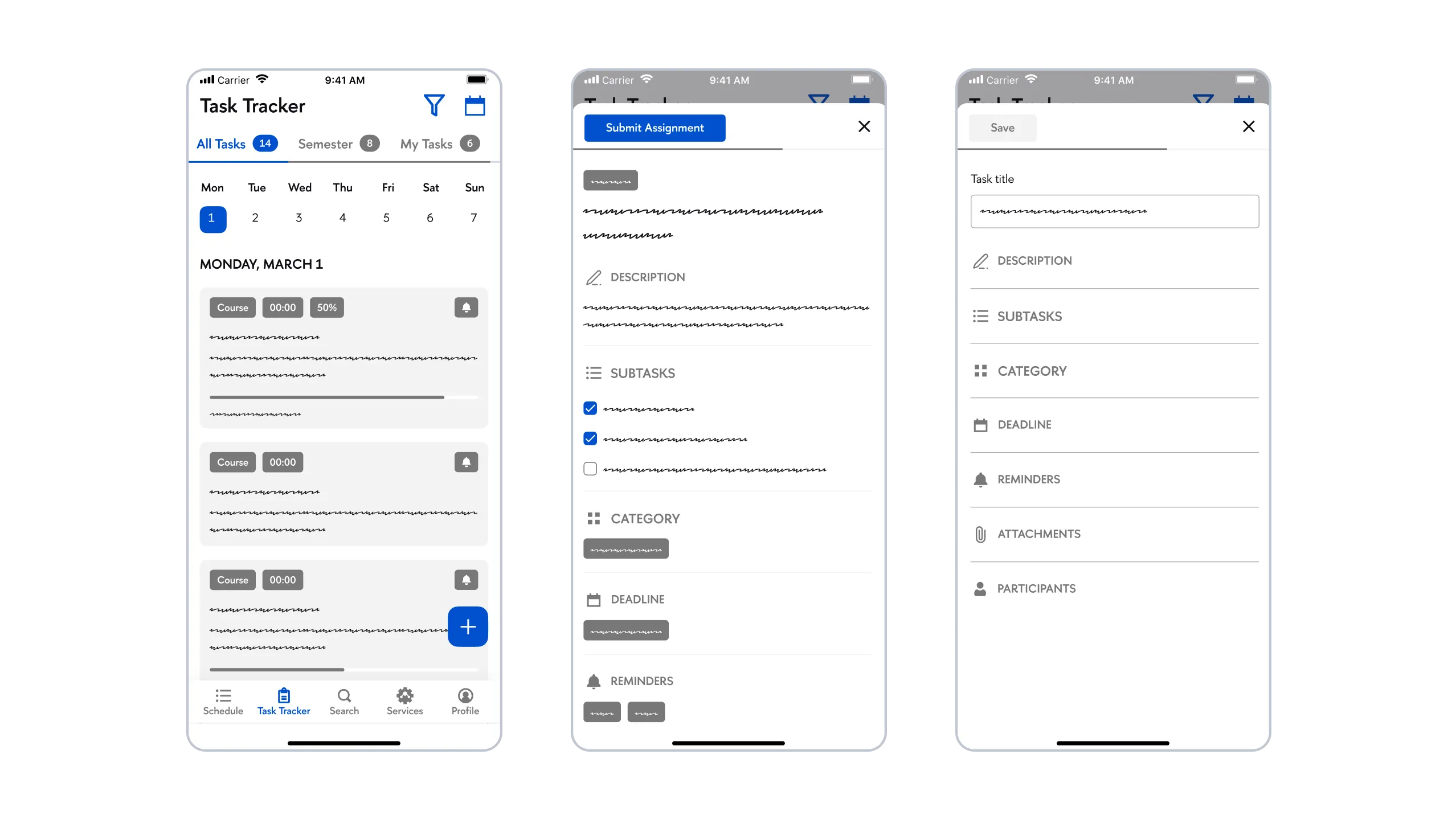 Wireframes, image 1