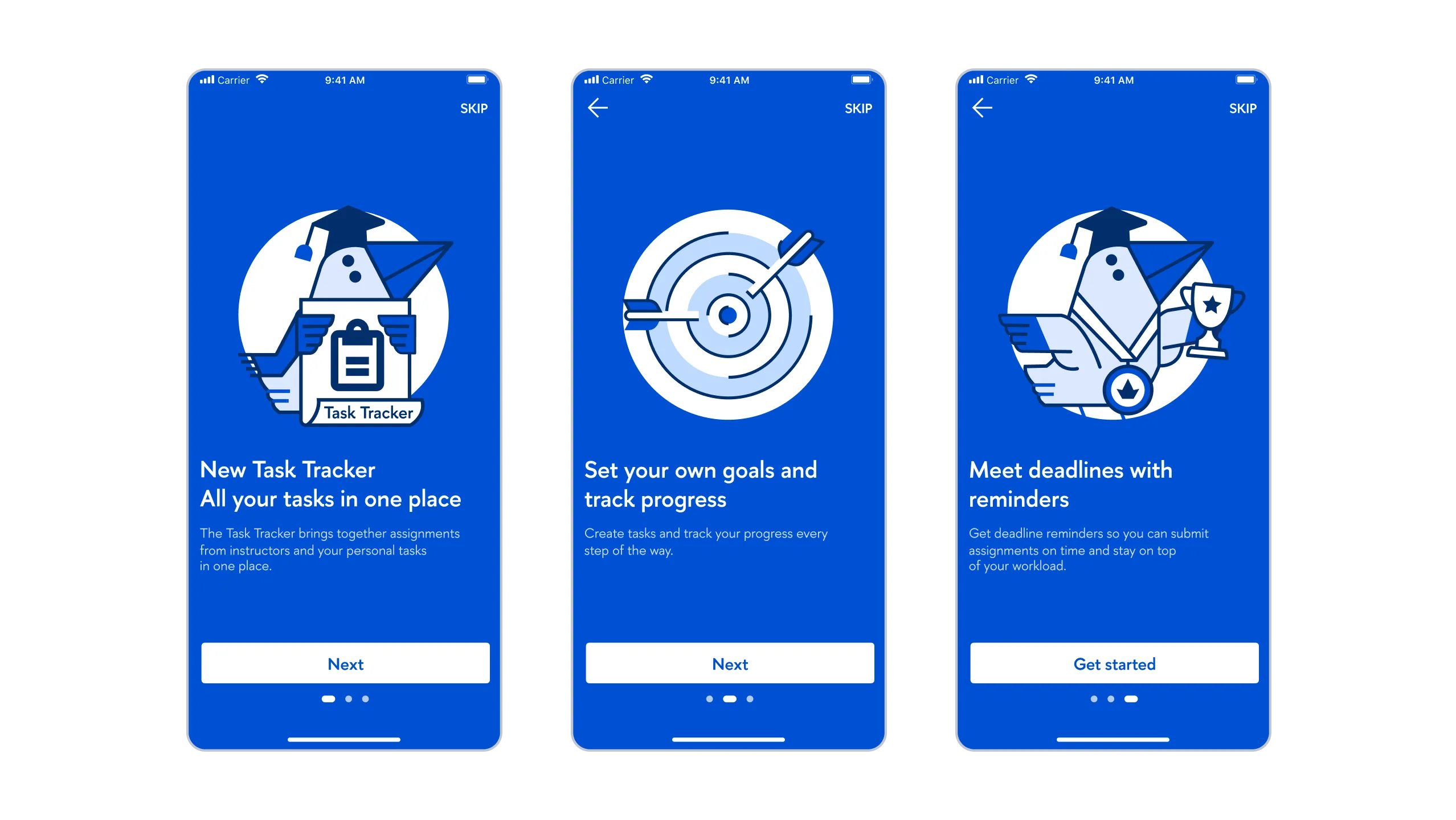 Task Tracker onboarding, image 1