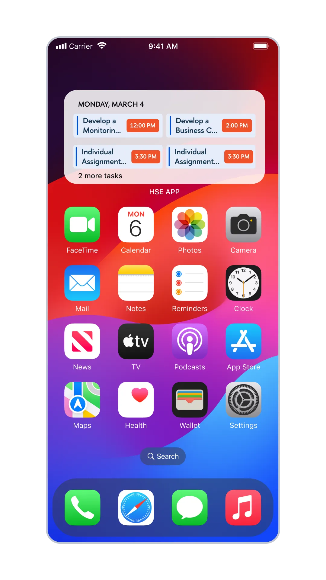 Home-screen widget, image 1, slide 2