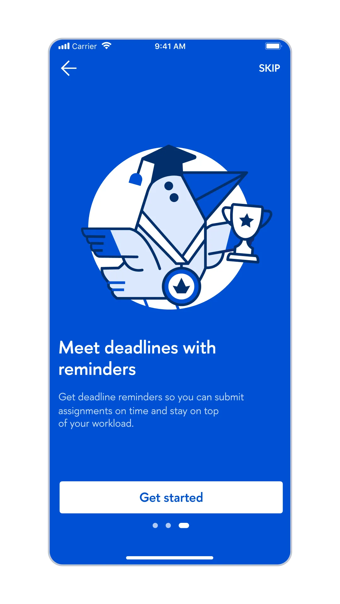 Task Tracker onboarding, image 1, slide 3