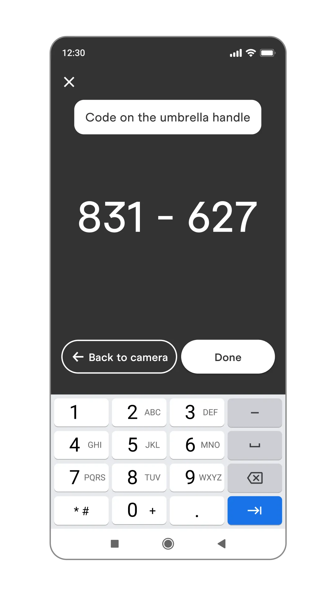 Quick rental via QR code, image 1, slide 2